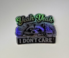 Funny Holographic Vinyl Stickers Pick Any 1 or Complete Set Car Laptop Phone