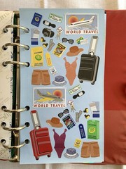 Stickopotamus Sticker 6-Ring Binder Album With 24 Stickers Pages