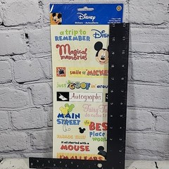 Disneyland Disney World Vacation Sandy Lion Scrapbooking Stickers