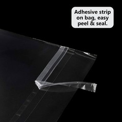 Acid Free Art Print Sleeves 9×12 Crystal Clear Storage Bags 50 Pack Picture