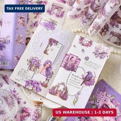 Journaling Sticker Book, 450+ Pre-Cut Vintage Scrapbook Stickers, Junk Journal S