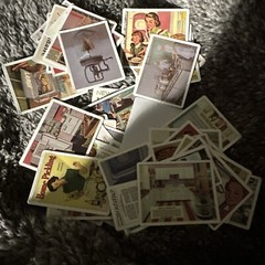 Vintage looking old time advertisements. Lot of 10 randomly picked Stickers