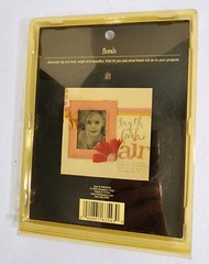 Heidi Snapp Crimson Flowers Scrapbook/Craft Orange Flowers 5″ 12 Layers 2005