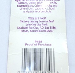 Vintage 90s Lisa Frank Sealed Hologram Stickers, See Photos & Desc
