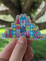 It’s a Small World Sticker, Disney Sticker, Fantasyland Magical Castle Sticker