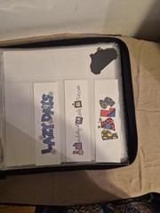 Crop instyle psb 3 ring binder W/ Family friends & home cutouts & Stickers