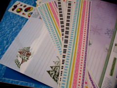 Lot Frosty Prints,Photo Mounting Paper, Tropical combo pack-Gr Lengths Chalet, +
