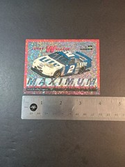 Vintage Stickers NASCAR Rusty Wallace Thunderbird Sticker Upper Deck VTG 1990s