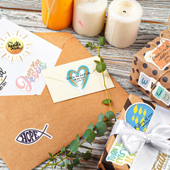 200 Inspirational Christian Stickers for Water Bottles, Journaling, and Crafts
