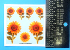 Sunflowers Mini Sticker Sheet