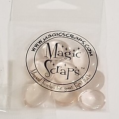 Lot 3 Magic Scraps Page Pebbles Clear Pink Scrapbooks Crafts New/Used -G