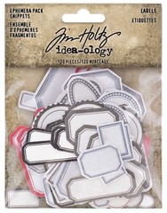 Tim Holtz Advantus Labels 0.44″ x 0.63″ to 1.44″ x 2.44″ inches,