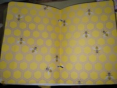 Honey Bee Junk Journal Scrapbook USA Seller