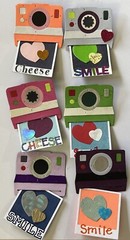 POLAROID CAMERA & PHOTO “PRE-MADE” Die-Cut Embellishment (2pc)Picture •Instant•