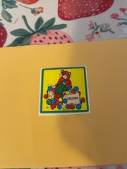 Vintage 1980s Lollipops Bear Sticker