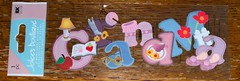 RARE ! Lot Of 2 Jolees Grandma & Grandpa Titles Grandparents Golf Crafts Flowers