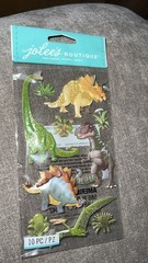 Jolee’s boutique Dinosaurs Scrapbooking Stickers 50-51035