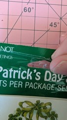 Vintage American Greetings Stickers St Patrick’s Day Clovers Shamrocks 4 Sheets