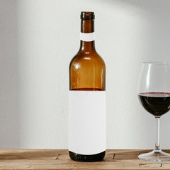 10 Sheets Bottle Labels Waterproof Stickers Paper Wine Identification