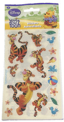 SandyLion Stickers Disney Winnie The Pooh /Tigger 2 Sheets-new & 2 ATC cards