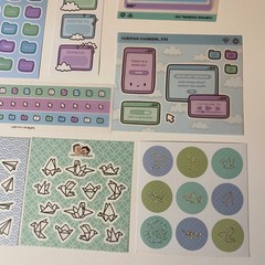 Hubman And Chubgirl Stickers Set