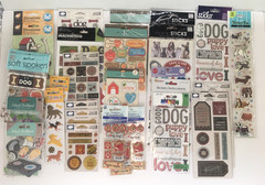 Lot of 32 Dog Sticker Sheets New Cloude9 Design Sandylion Elevations & Others