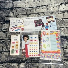 Creative Memories EASY EXPRESSIONS Die Cut Present Stickers Cardstock Shape Pack
