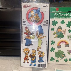 Vintage 1980s Stickers New Sealed Stickers Hallmark AGC Carlton Randor Suzy Spaf