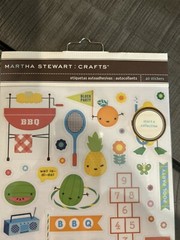Martha Stewart Crafts SUMMER CAMP Stickers NIP