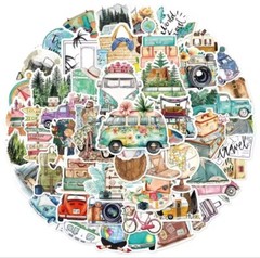 10/30/50Pc Outdoor Travel Laptop Phone Scrapbook Journal Stickers lot Aesthetic