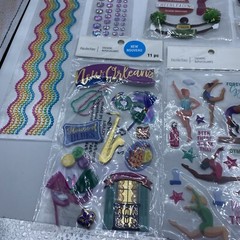 “New”Lot Of 8 Pkgs – RECOLLECTIONS STICKERS ALL NEW IN PKGS. SEE PIC