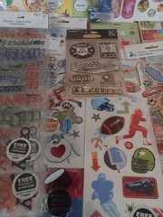 HUGE STICKER LOT~100 PACKS~ ALL SEALED~VARIETY OF THEMES-JOLEES’S MARTHA STEWART