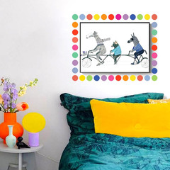 10 Different Colored Circle Dot Stickers for Toddlers Kids 3/4 Inch 1600 Pcs, 2