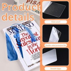 30 Pcs Clear Acrylic Semicircle Blanks 5.9 x 1.96 Inch