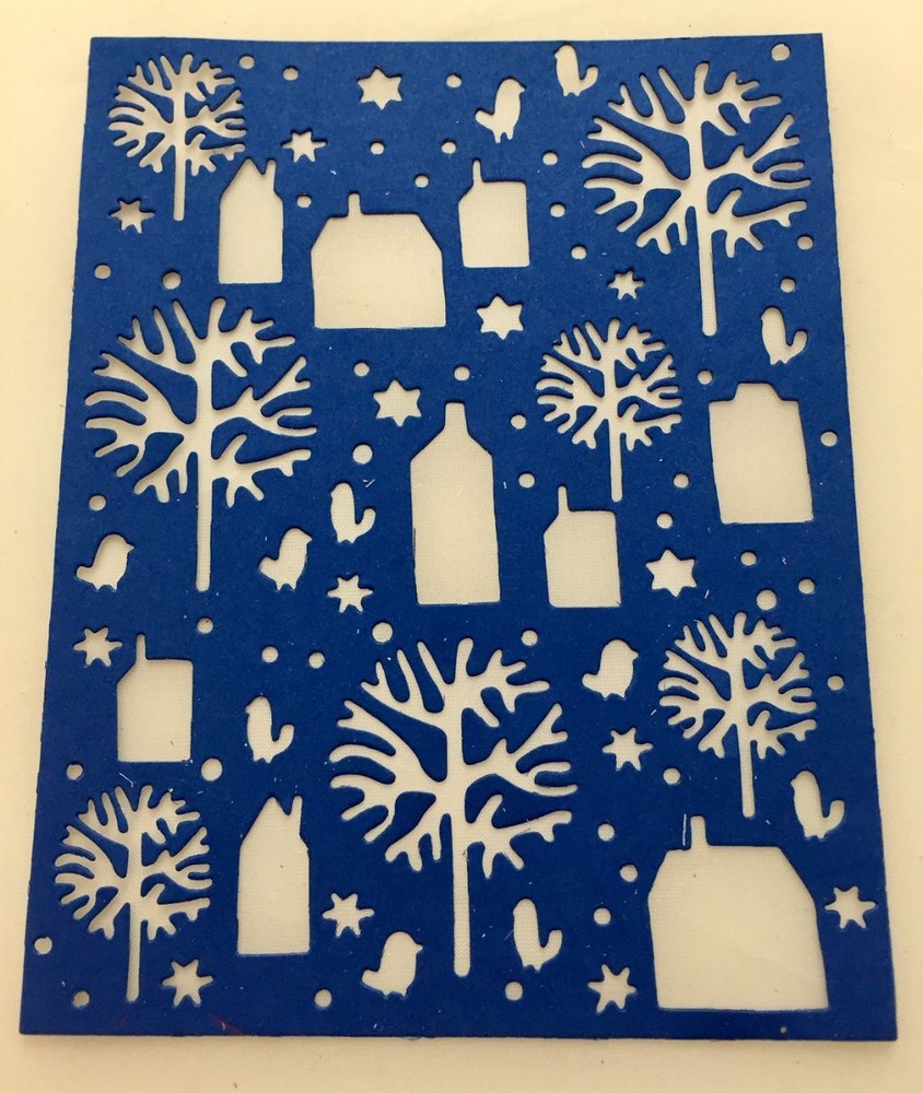 Tim Holtz Die Cuts * Countryside Panels with Cutouts * Set of Four in 4 Colors!