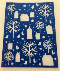 Tim Holtz Die Cuts * Countryside Panels with Cutouts * Set of Four in 4 Colors!