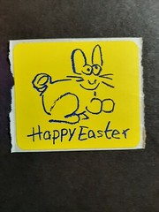 Vtg Easter CUTE BABY ANIMALS Quotes Spring Theme Sticker Lot Ephemera Scrapbook
