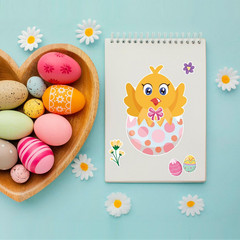 DIY Easter Bunny Sticker – Craft Set for Kids, 24-Sheet