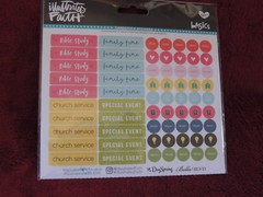 NEW Bella Blvd Illustrated Faith Basics Elements Stickers-Planner Pieces