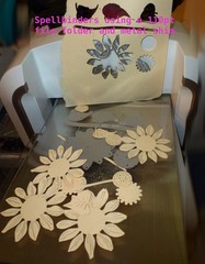 Sunflower daisy leaves fall harvest metal cutting die cut