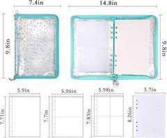 4 in 1 Sticker Storage Organizer, Binder with Storage Sleeves and Release Pap…