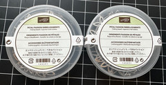 Stampin Up Petal Passion Embellishments 2packs 48total Metal Silver Vines Leaves