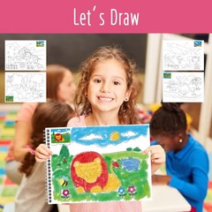 Animal Habitat Sticker Book 780+ Stickers 15 Scenes