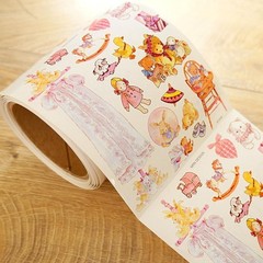 NRN Designs Stickers – Rare Vintage Cute Baby Toys Sticker Sheet – Scrapbooking