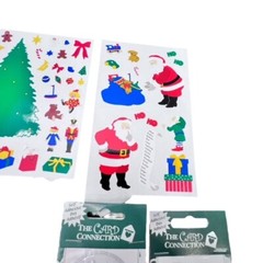 Craft Lot Christmas Holiday Stickers Scrapbooking Card Making Embellishments NEW
