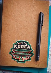 South Korea Weatherproof Vinyl Travel Sticker – Gift or Souvenir