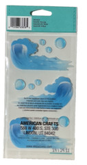 Rolling Ocean Waves~Dimensional Scrapbook Sticker Embellishment~Jolee’s Boutique