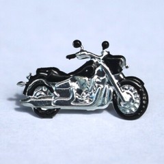 MOTORCYCLE SCRAPBOOKING DECORATIVE BRADS EYELET OUTLET 8 PCS