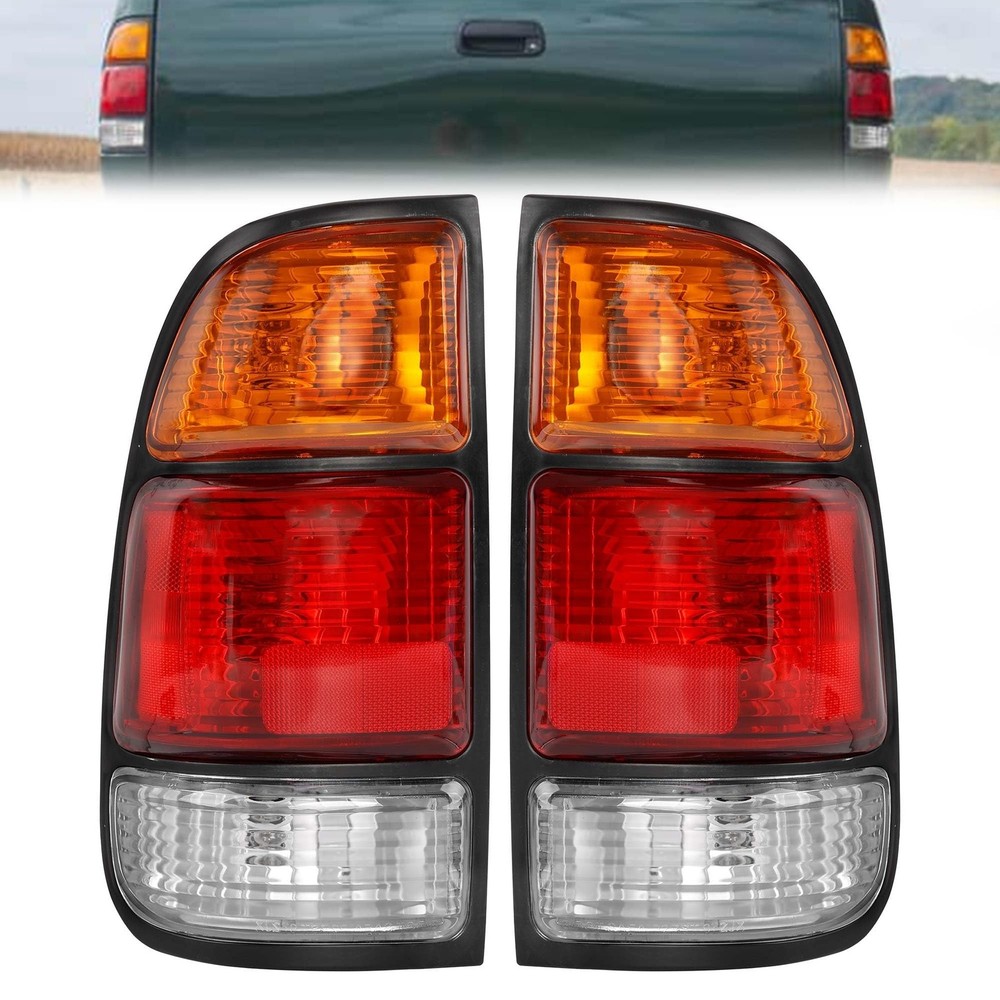 Tail Light Assemblies Compatible with Toyota Tundra 2000-2006 Regular & Acces…
