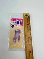 Vintage Super Oilies Pegasus Liquid Crystal Sticker NOS Color Change